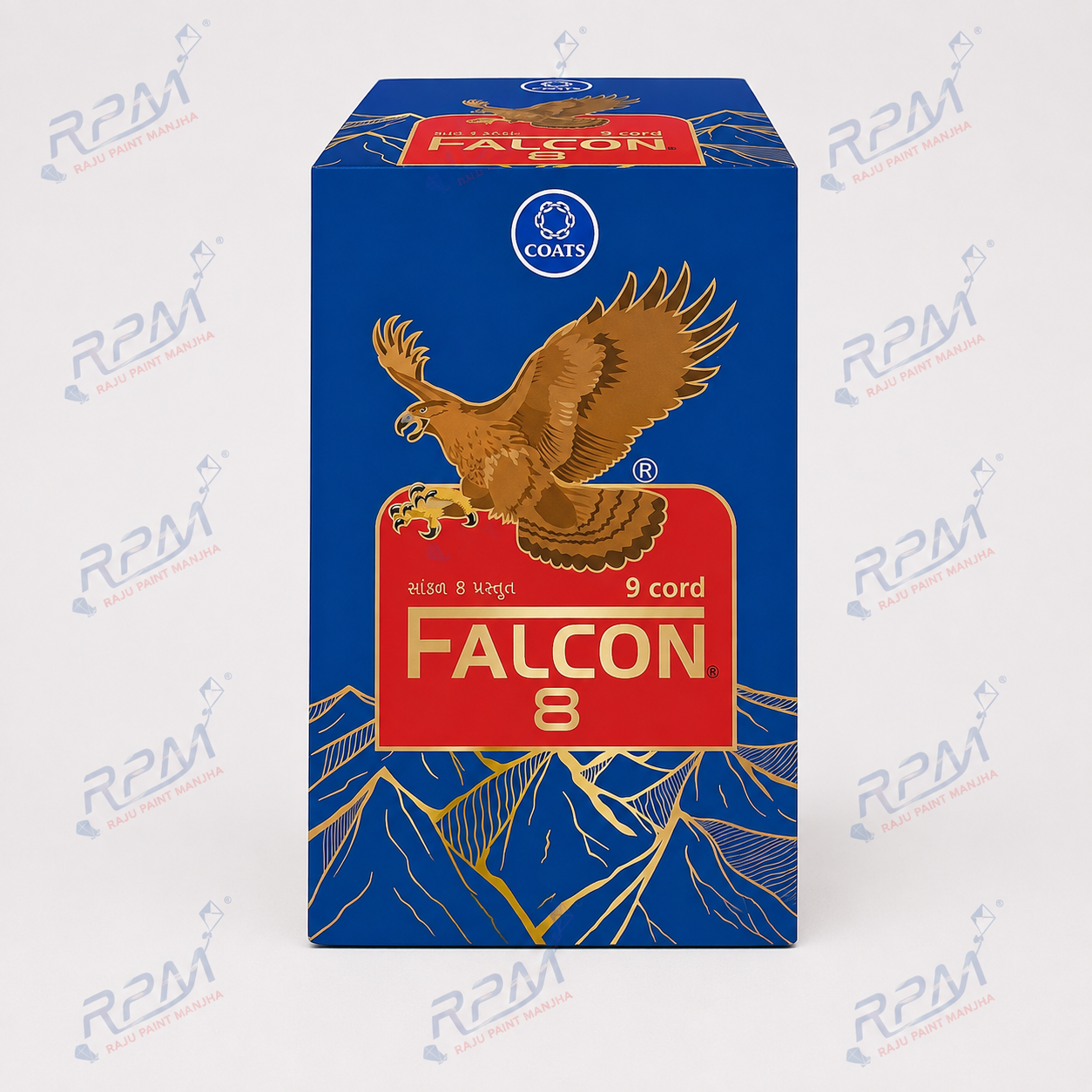 Falcon Special Manjha (9 Cord) – Premium Cotton Kite Flying Thread by RPM